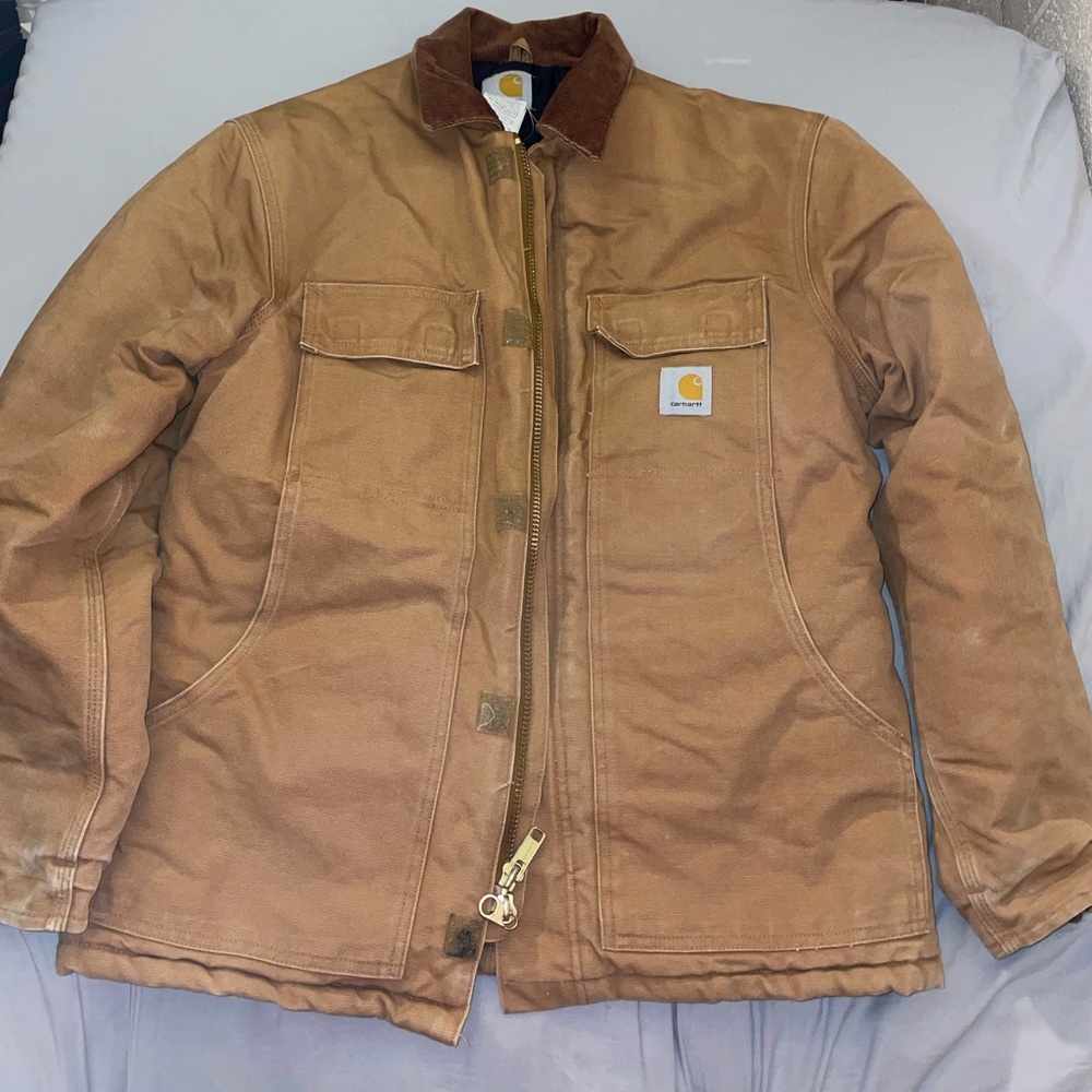 Vintage Carharrt union labor bomber jacket, size 40